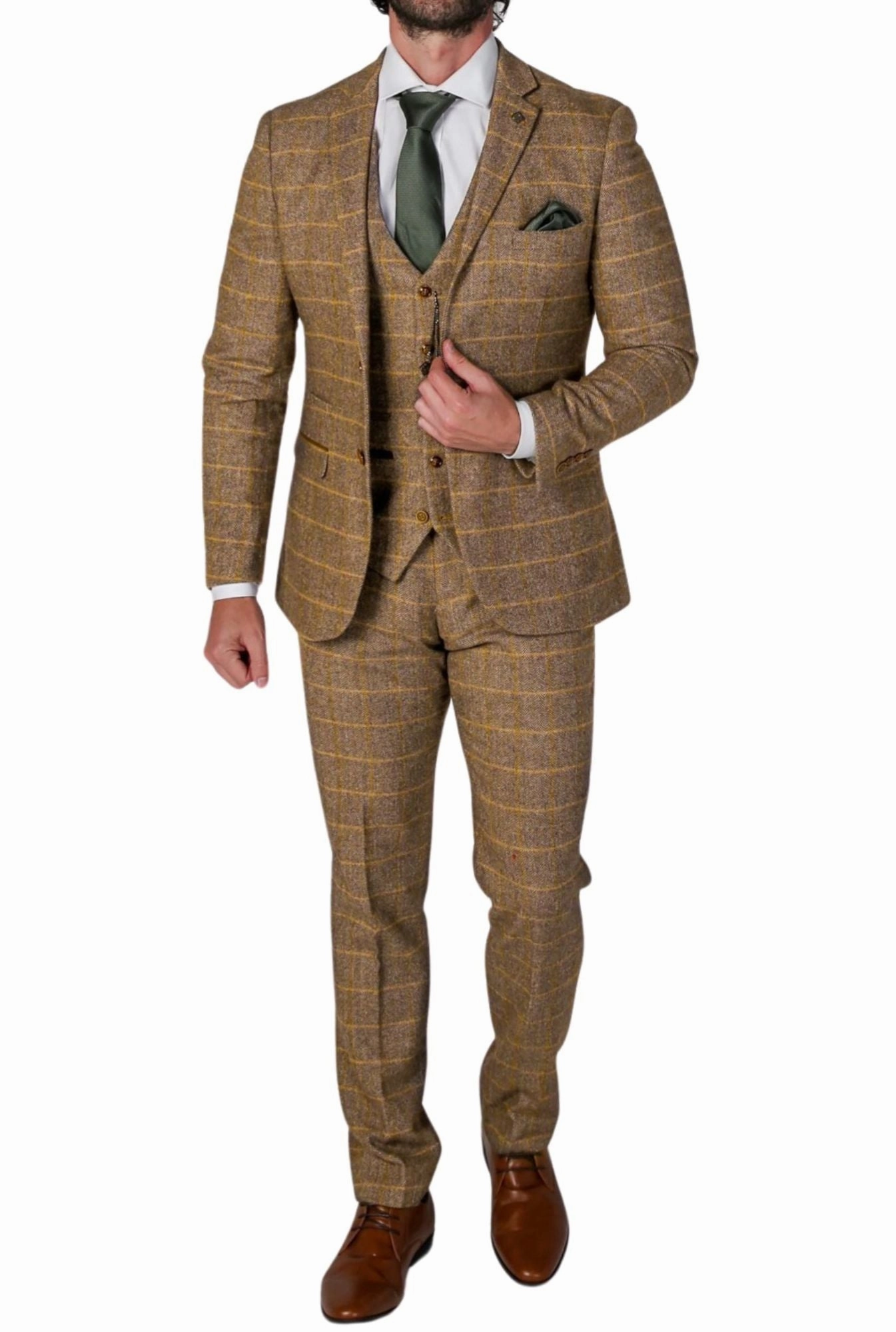 Harris 3 Piece Tweed Suit