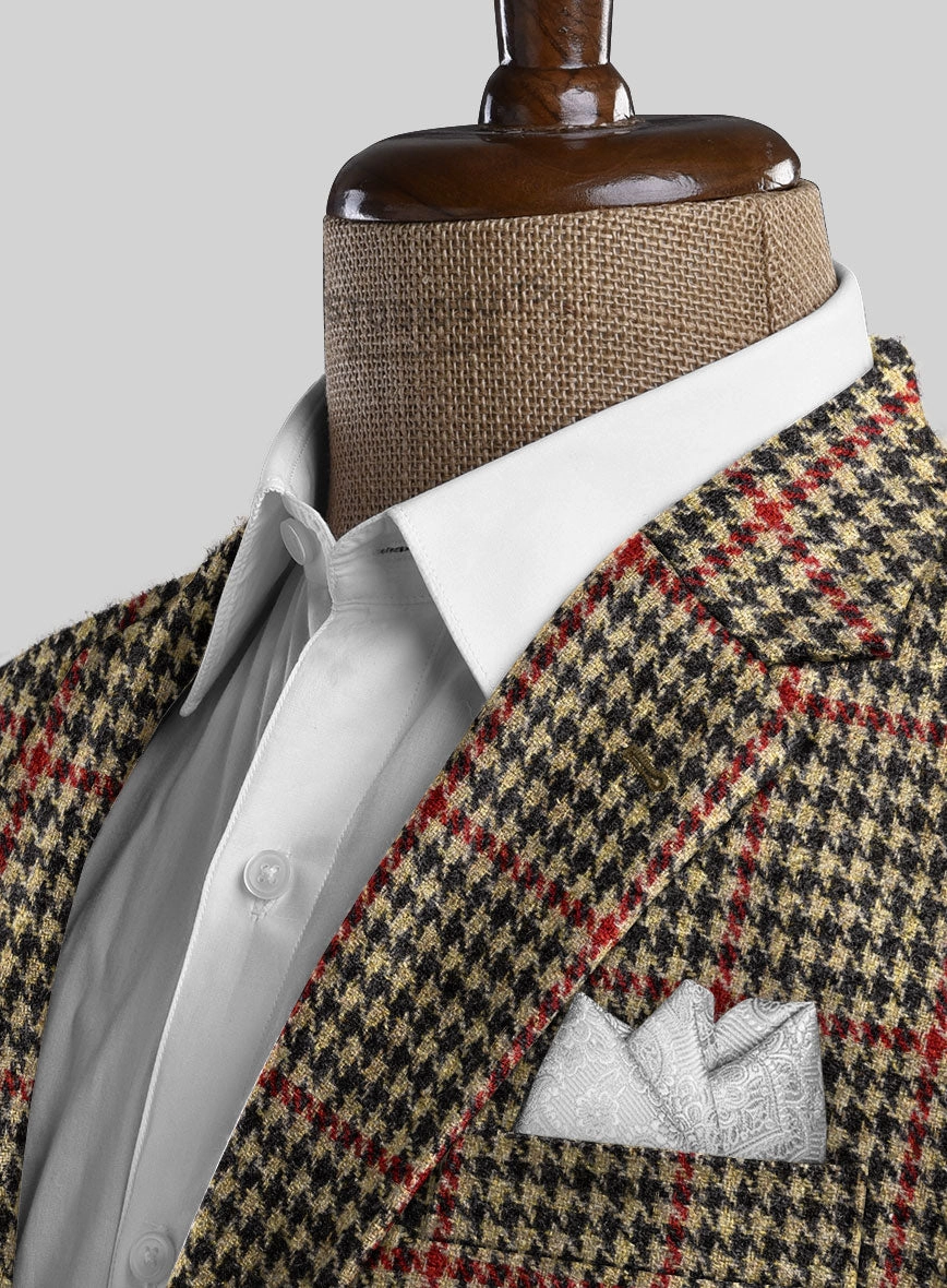 Harris Tweed Carmine Beige Suit