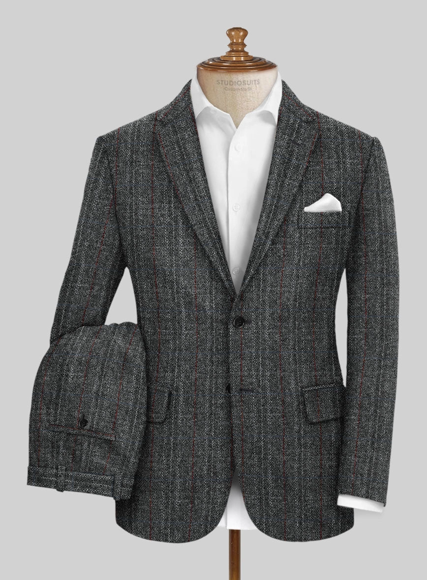 Harris Tweed Welsh Gray Suit