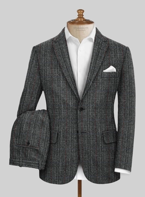 Harris Tweed Welsh Gray Suit