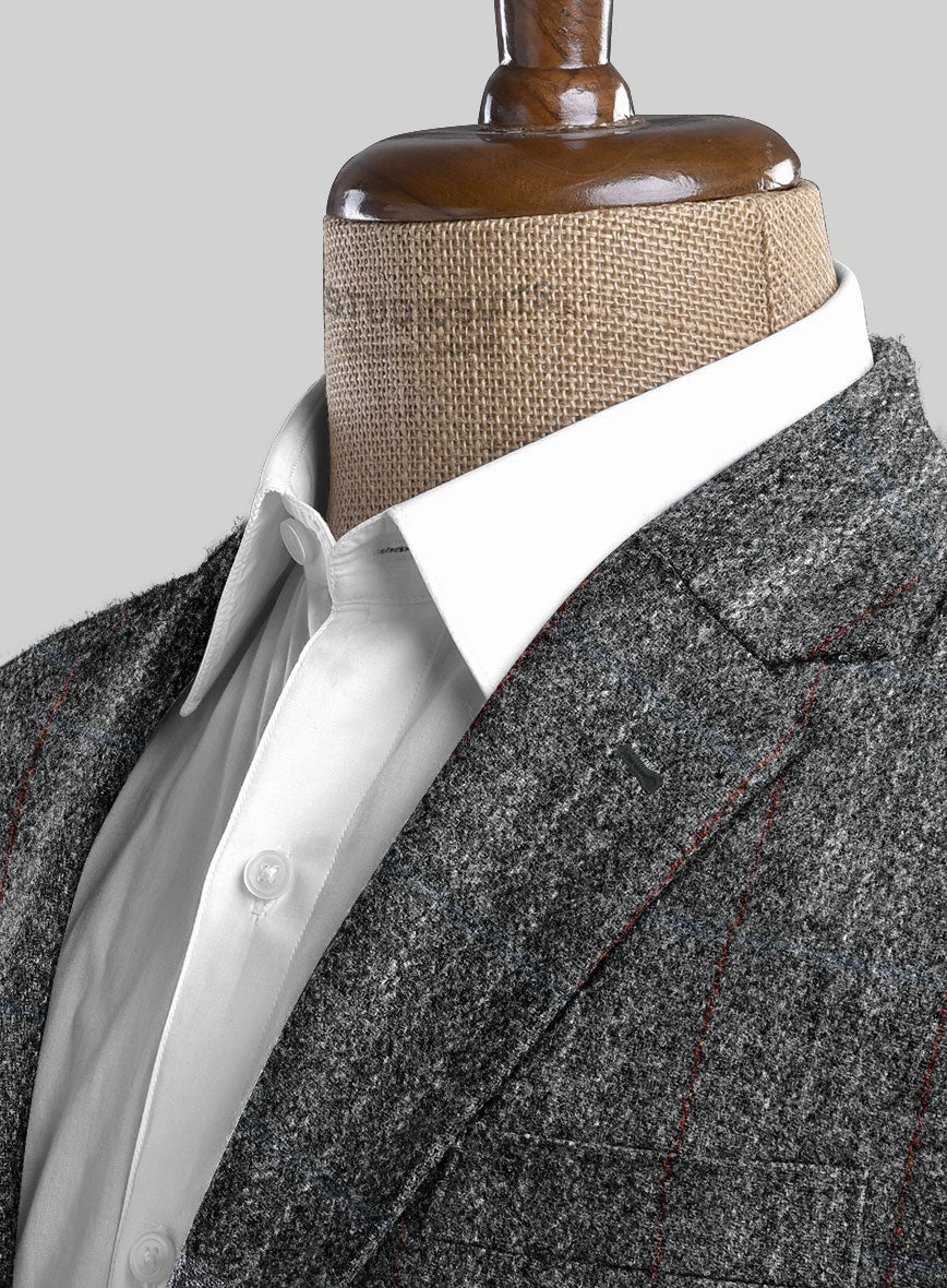 Harris Tweed Welsh Gray Suit
