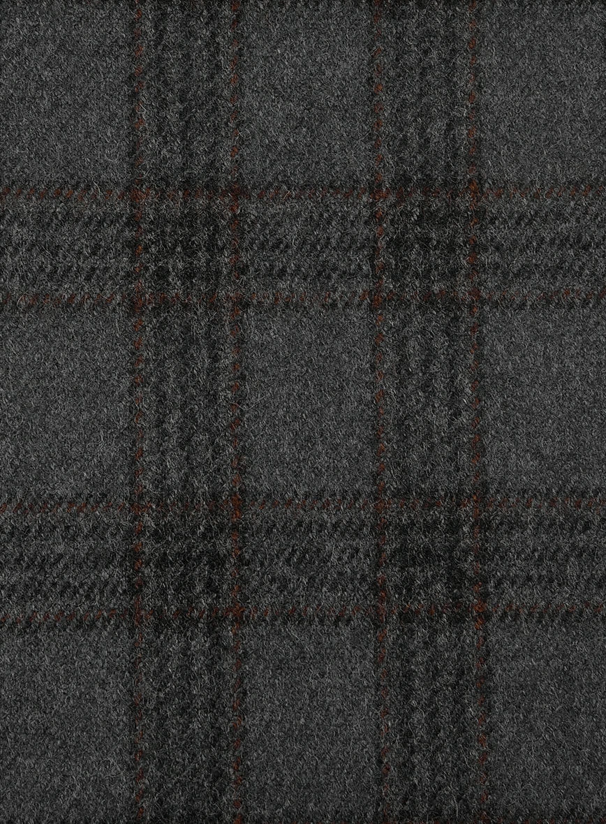 Highlander Gray Classic Check Tweed Suit