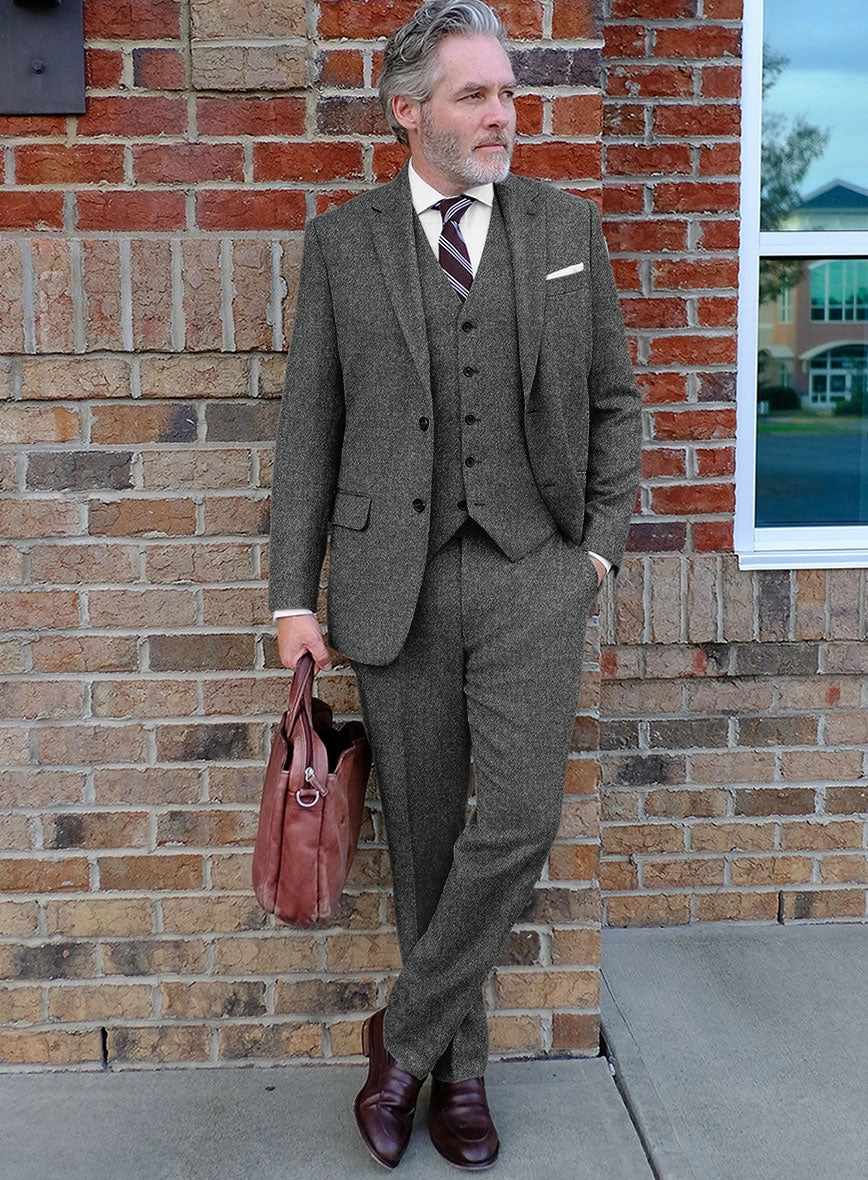 Highlander Gray Tweed Suit