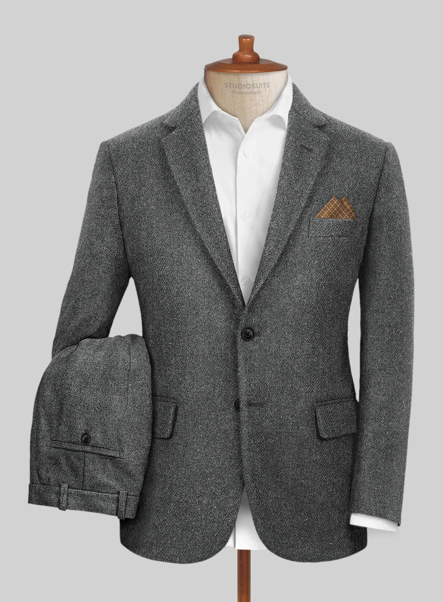 Highlander Gray Tweed Suit