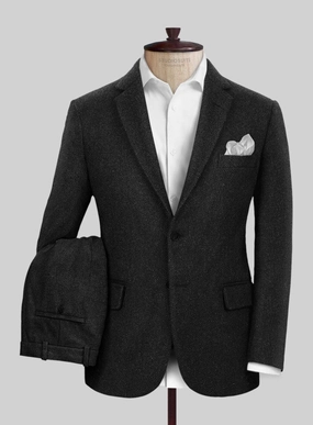 Highlander Heavy Heritage Charcoal Tweed Suit