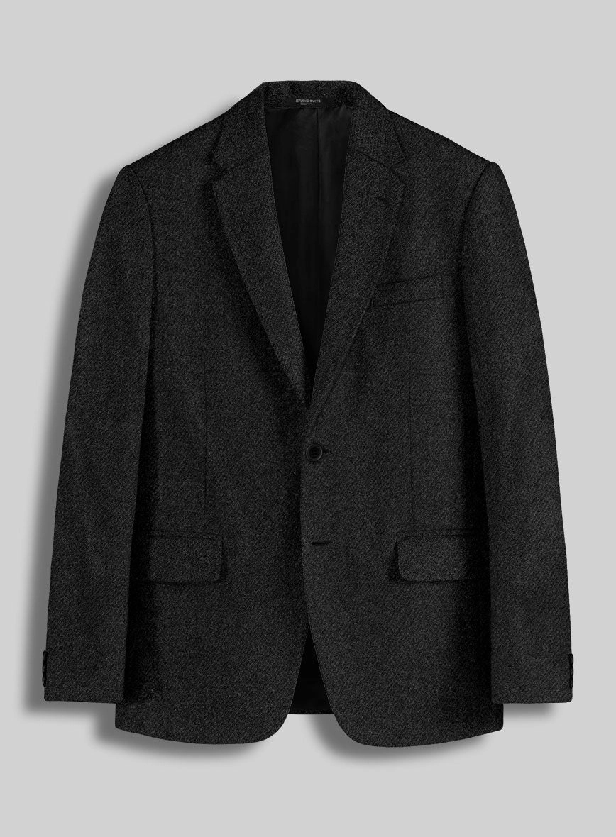 Highlander Heavy Heritage Charcoal Tweed Suit