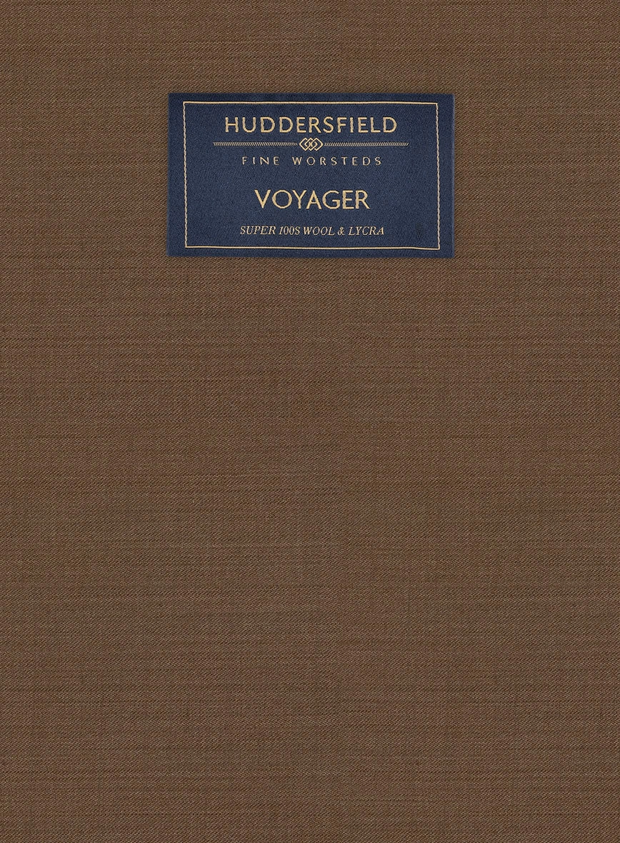 Huddersfield Stretch Brown Wool Suit