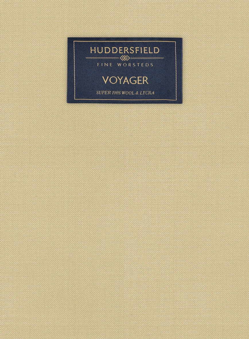 Huddersfield Stretch Khaki Wool Suit