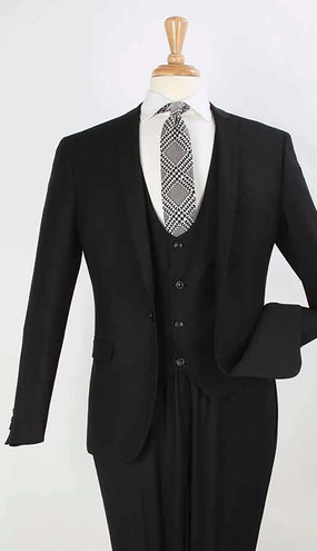 Iconic SL301-BLK Mens Suit