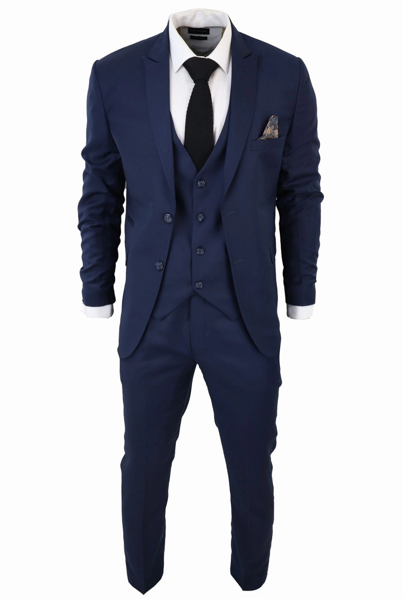 IM1 Classic Plain 3 Piece Suit