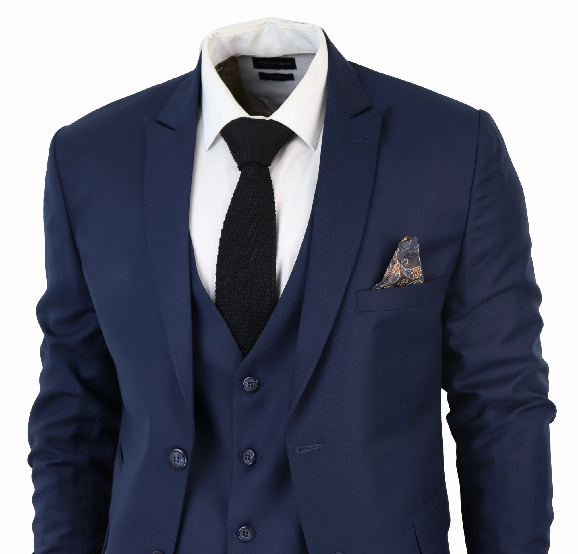 IM1 Classic Plain 3 Piece Suit