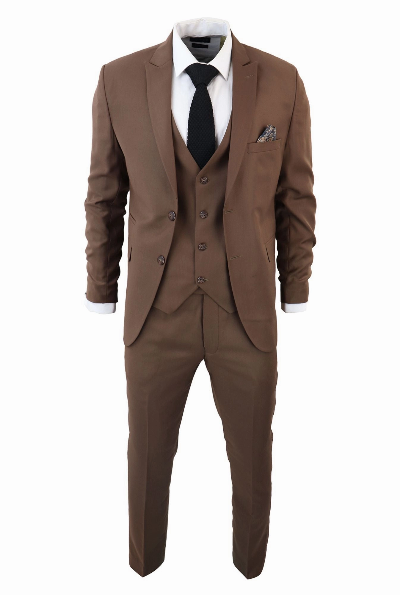 IM1 Classic Plain 3 Piece Suit
