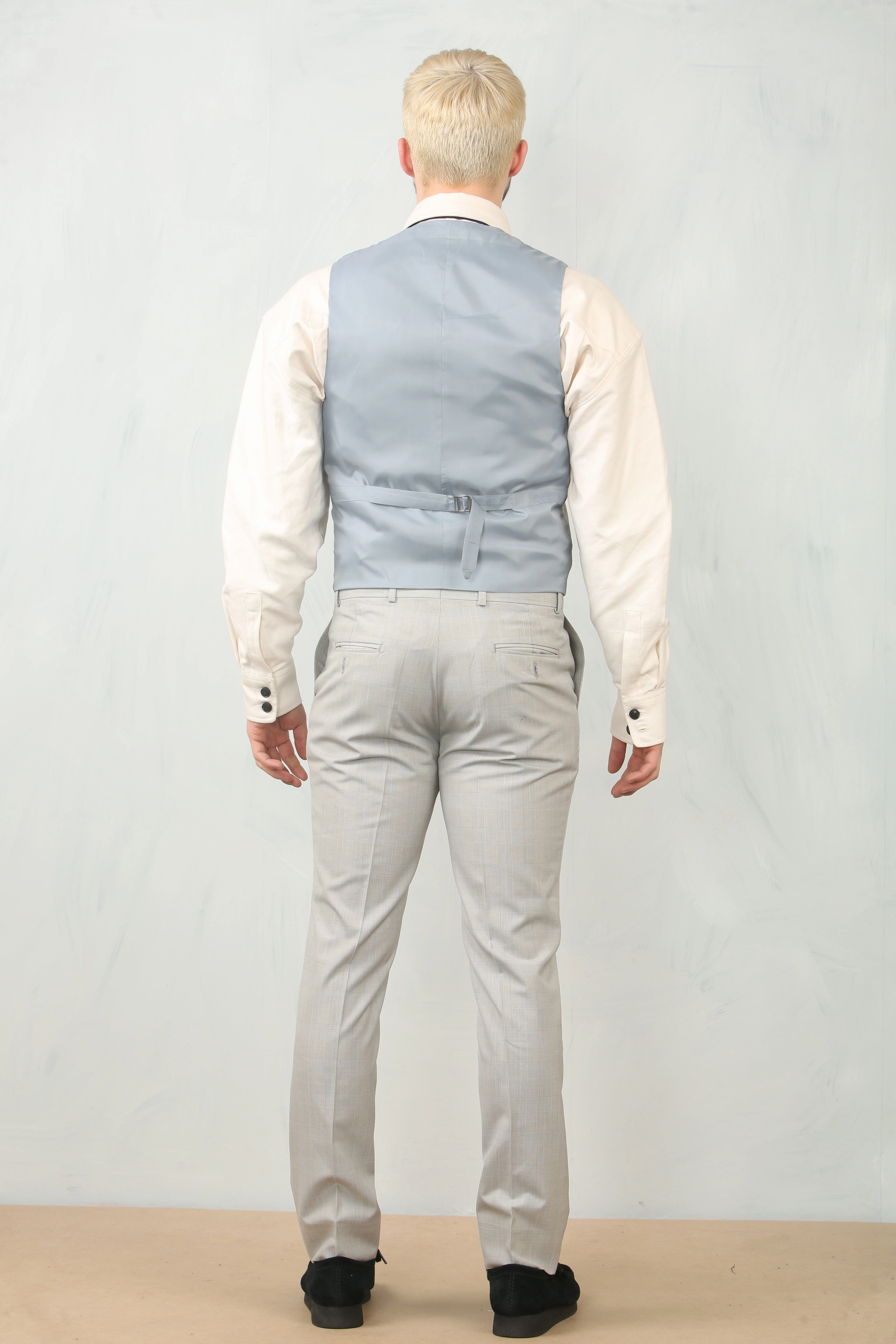 IM31 3 Piece Prince Of Wales Check Suit