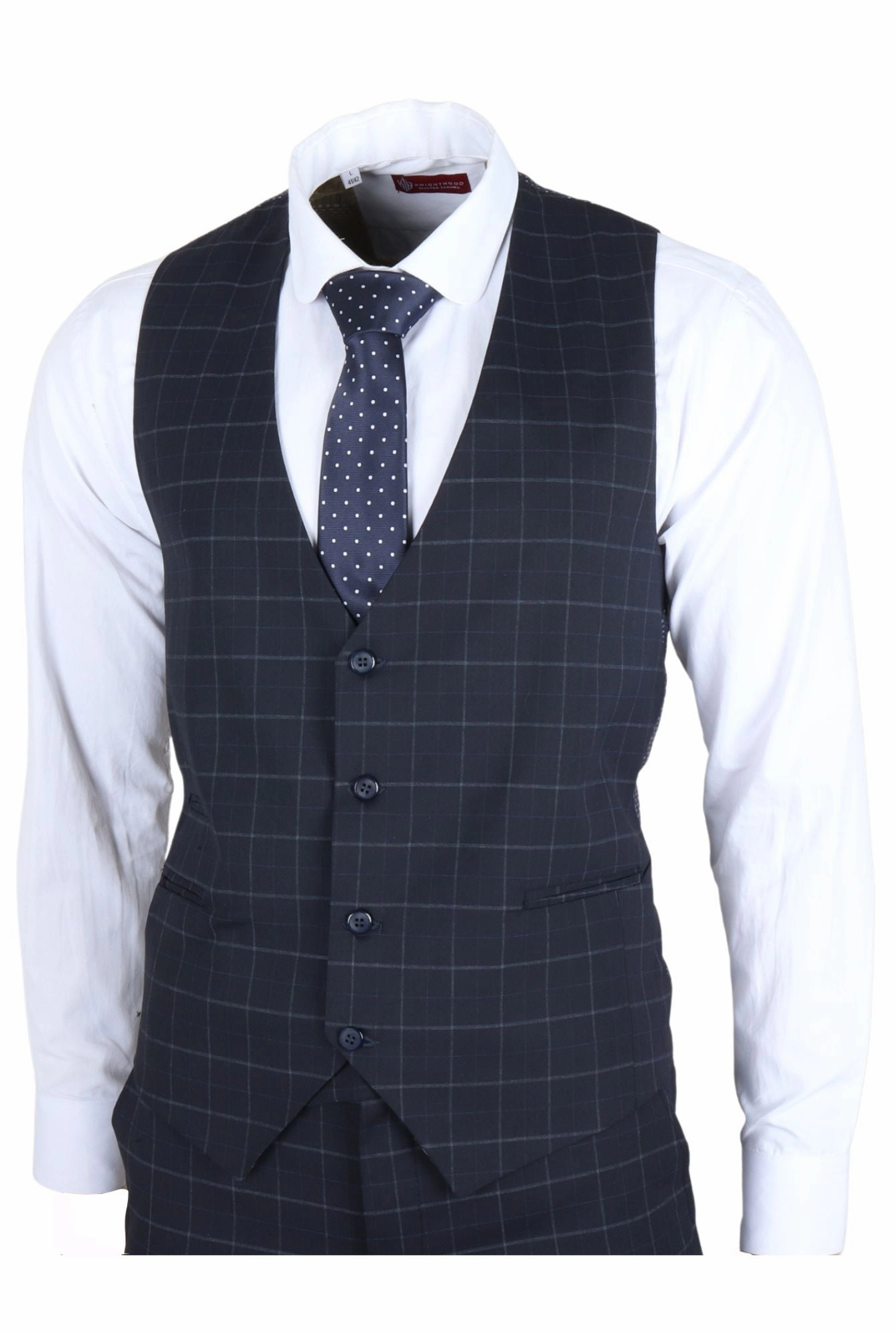IM3 Checked Tailored Fit Suit