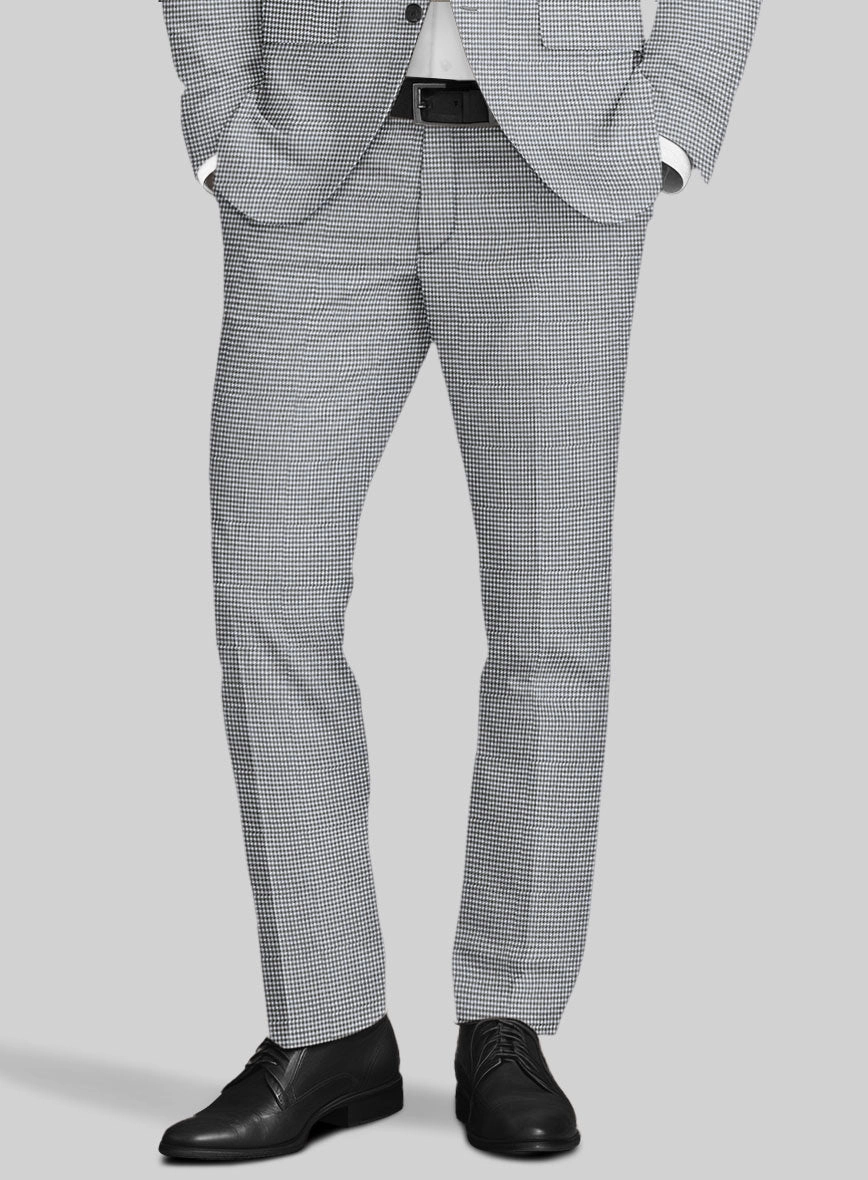 Italian Cotton Houndstooth Isla Suit