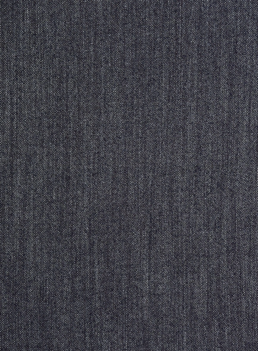 Italian Cotton Lycra Denim Blue Suit