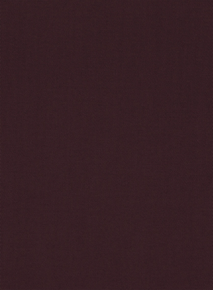 Italian Eggplant Cotton Stretch Suit