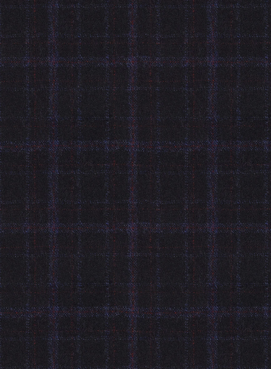 Italian Heliar Midnight Blue Wool Suit