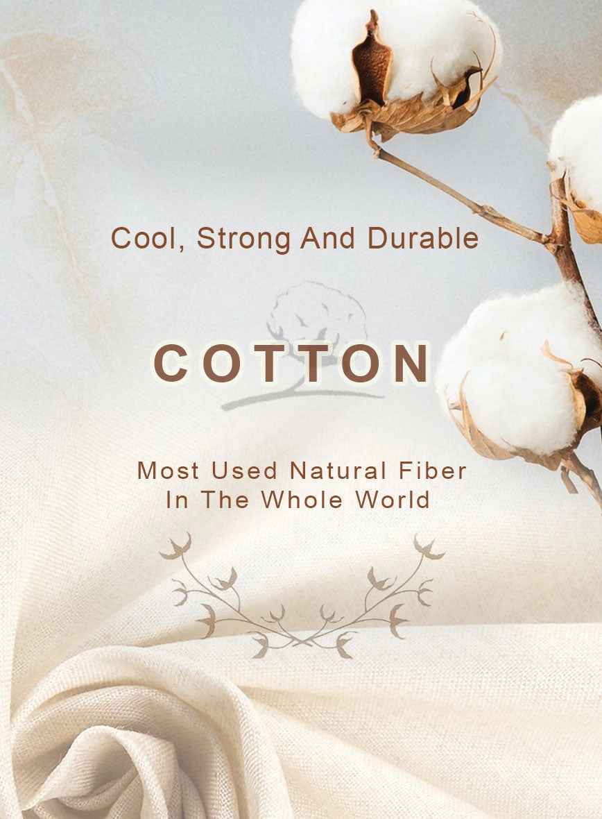 Italian Hickory Brown Cotton Stretch Suit
