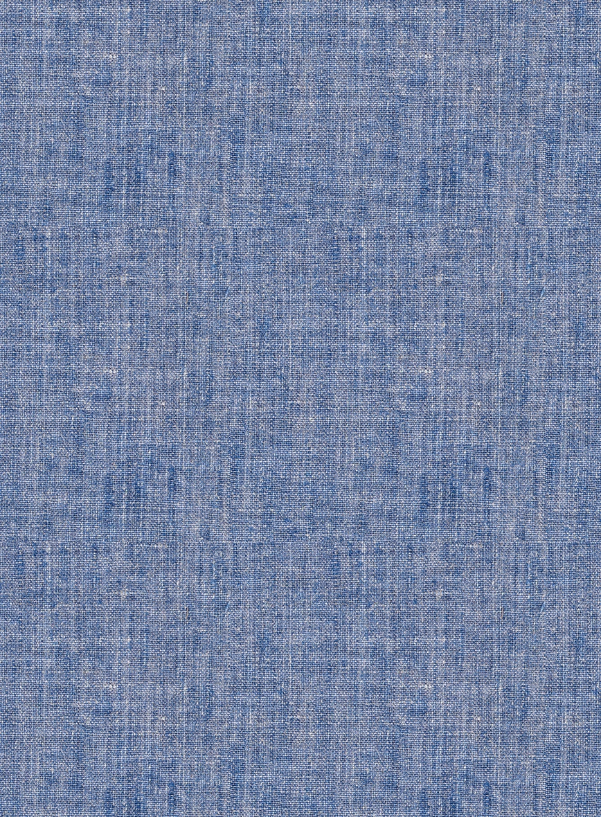Italian Linen Artisanal Light Blue Suit