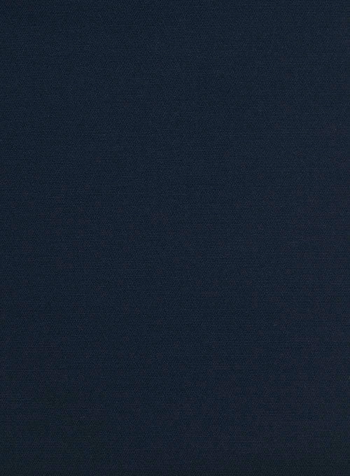 Italian Nile Blue Cotton Stretch Suit