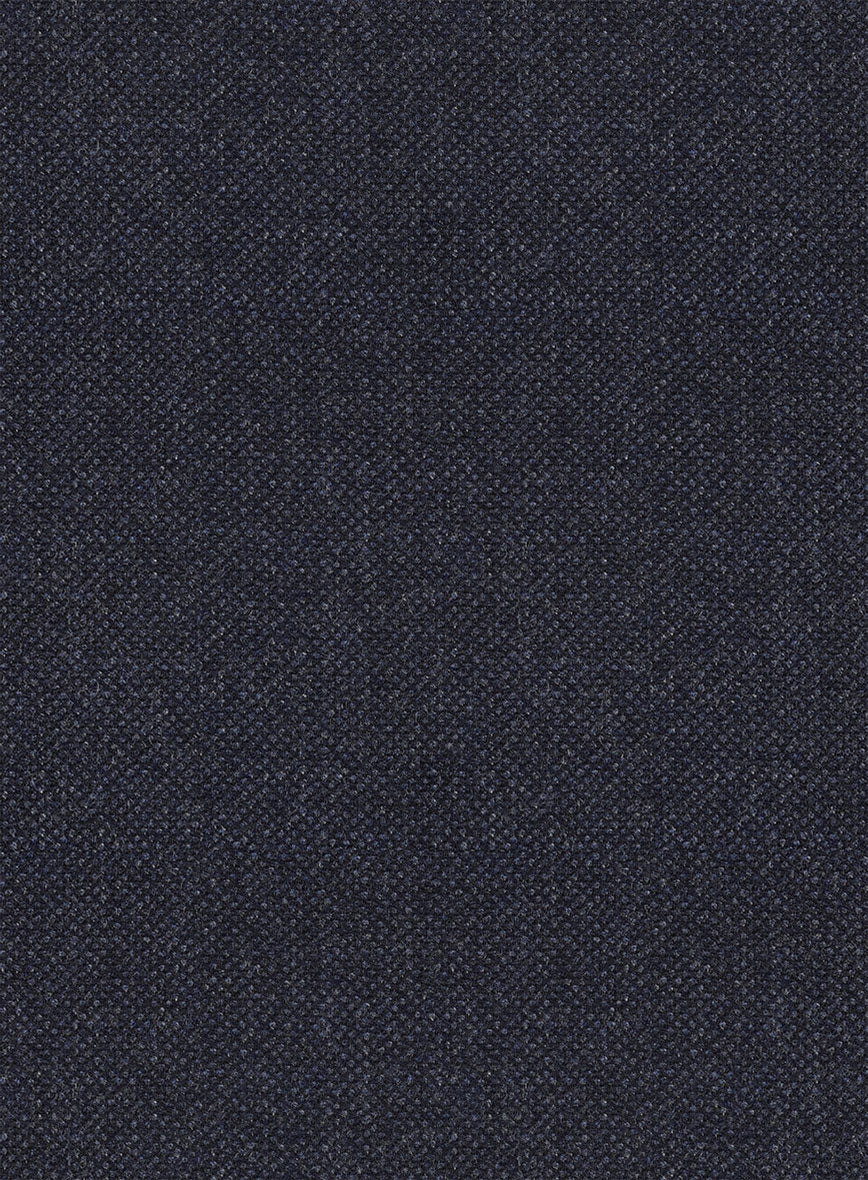 Italian Ombo Blue Birdseye Flannel Suit