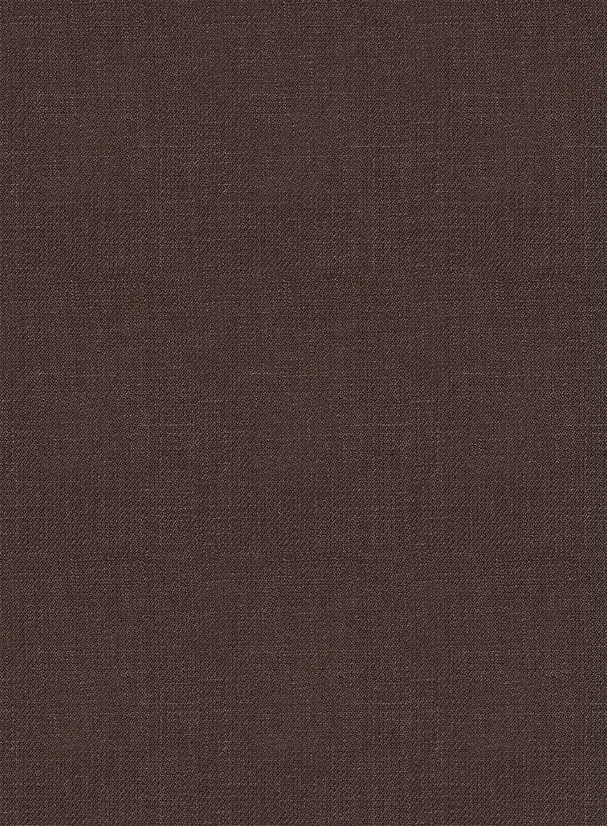 Italian Prato Brown Linen Suit