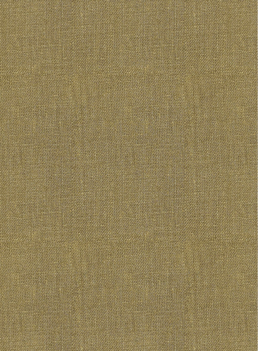 Italian Prato Tan Linen Suit