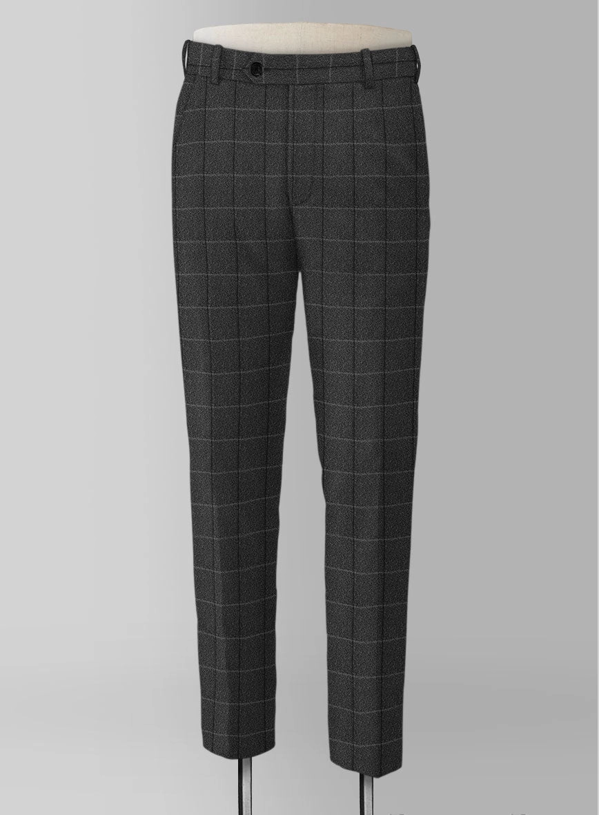 Italian Serto Checks Tweed Suit