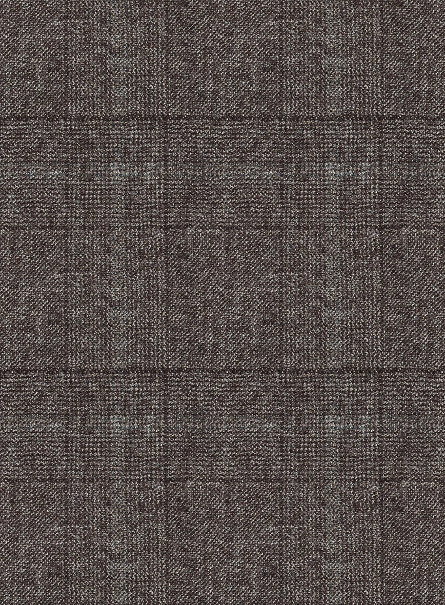 Italian Sift Brown Glen Flannel Suit