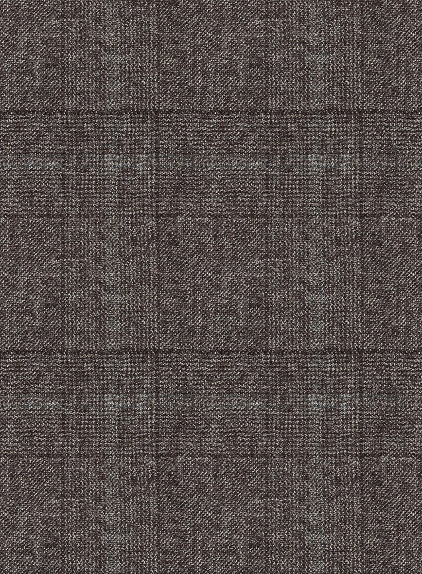 Italian Sift Brown Glen Flannel Suit
