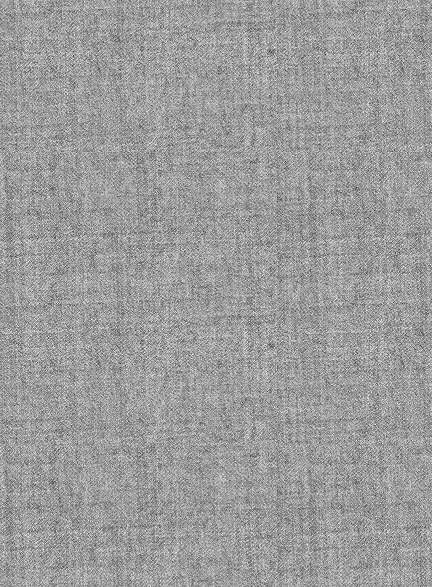 Italian Turna Light Gray Flannel Suit