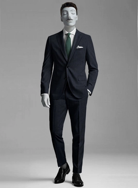 Italian Wool Cetaceo Suit
