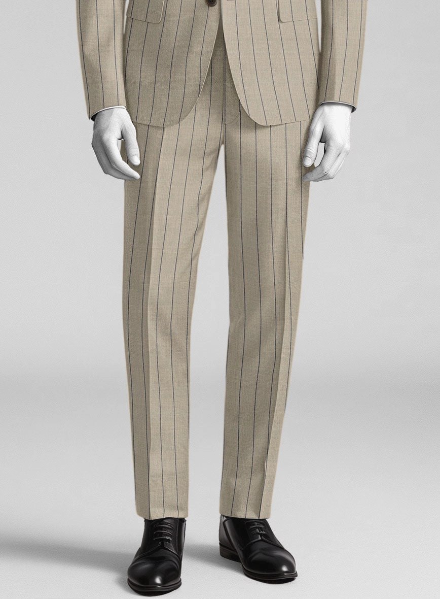 Italian Wool Cotton Strayne Suit