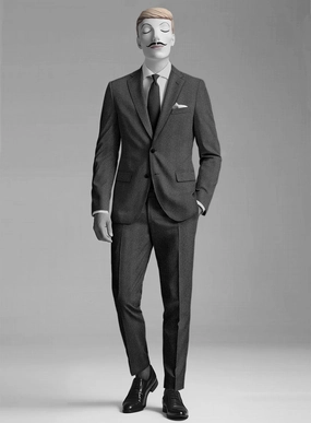 Italian Wool Getto Suit