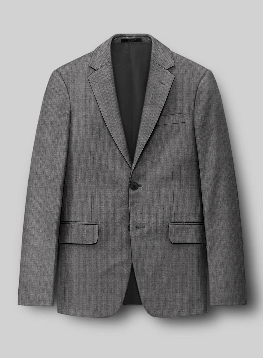Italian Wool Greylon Suit