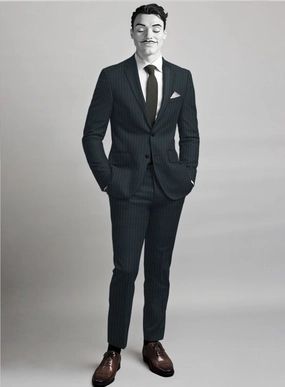 Italian Wool Harsden Suit