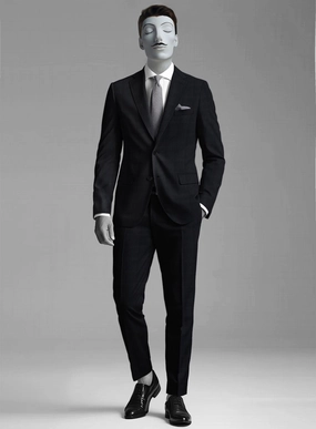 Italian Wool Lycra Uriel Suit