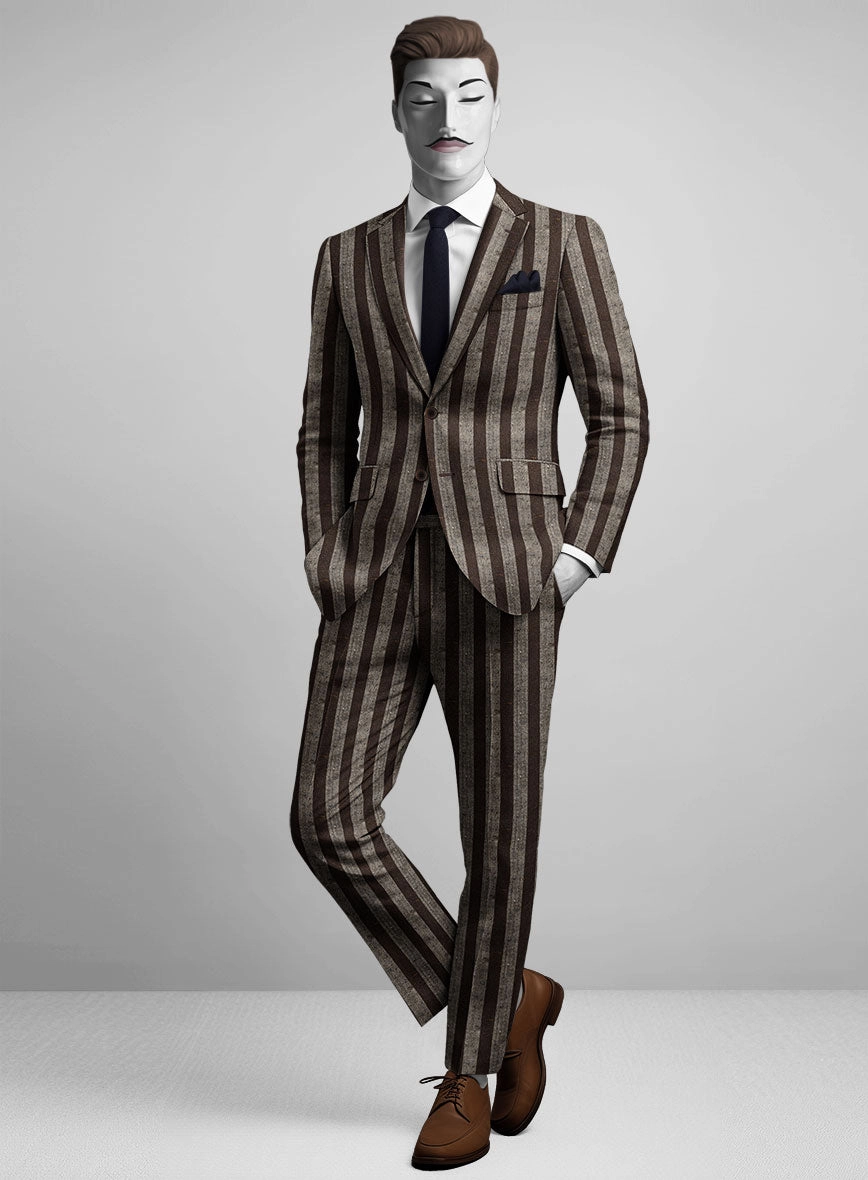 Italian Wool Silk Linen Calwick Suit