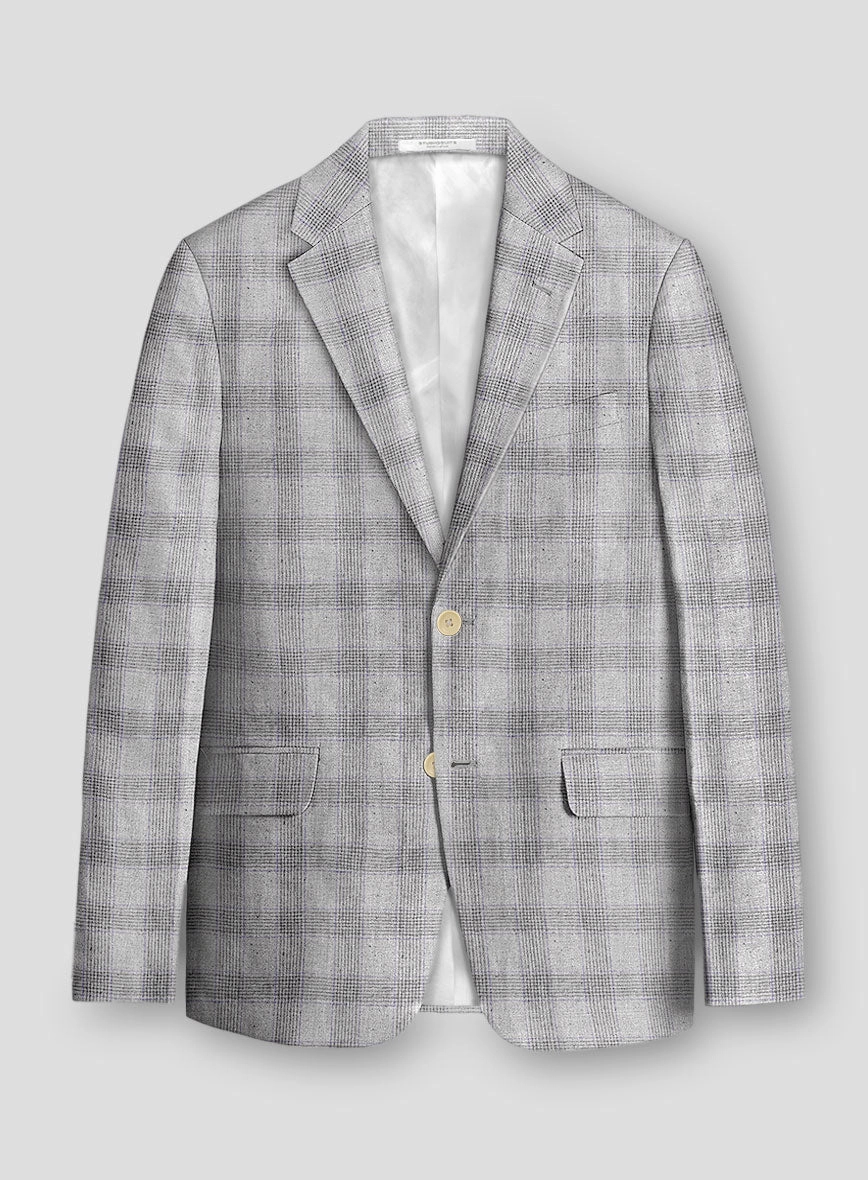 Italian Wool Silk Linen Raimundo Suit