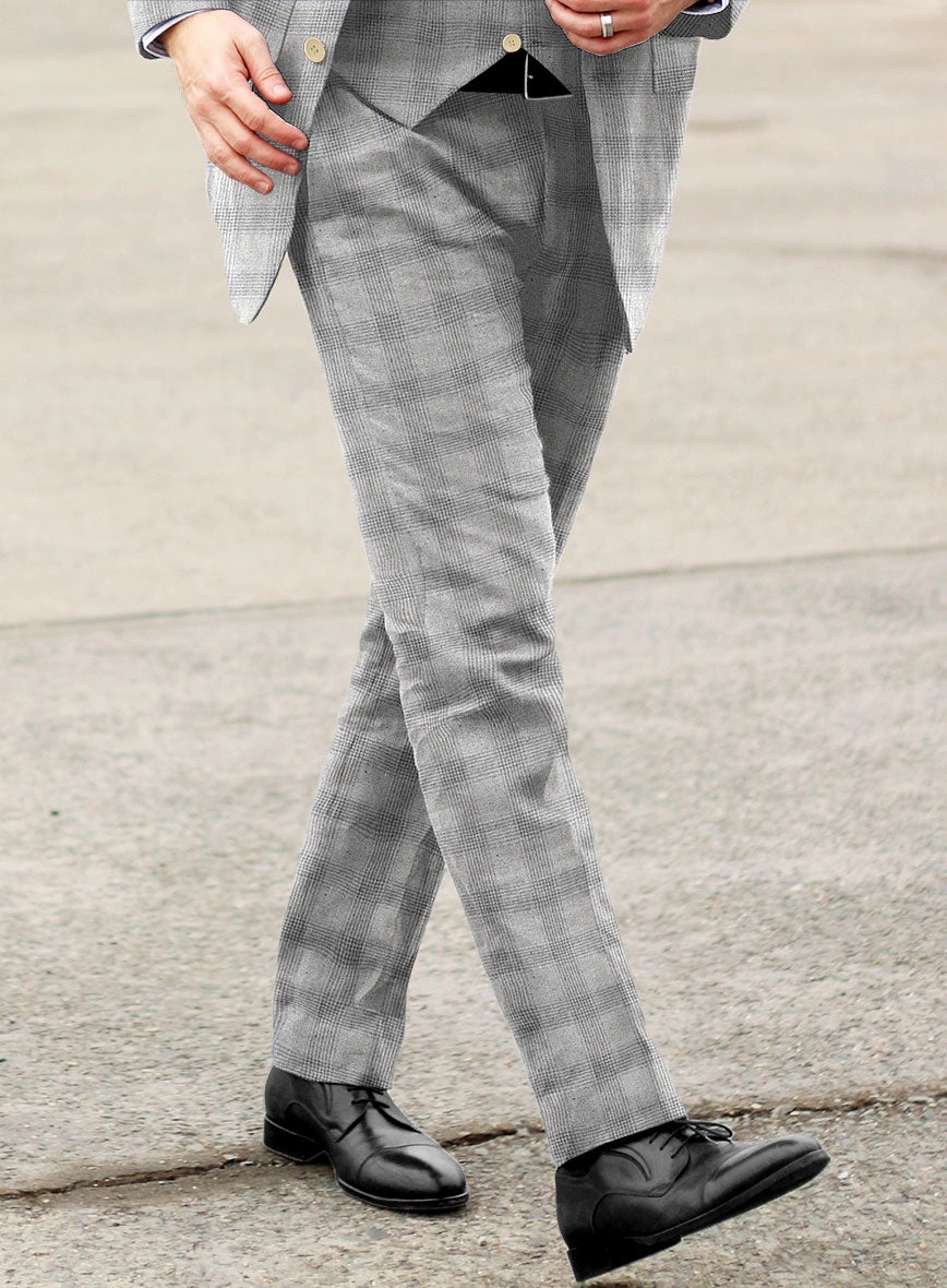 Italian Wool Silk Linen Raimundo Suit