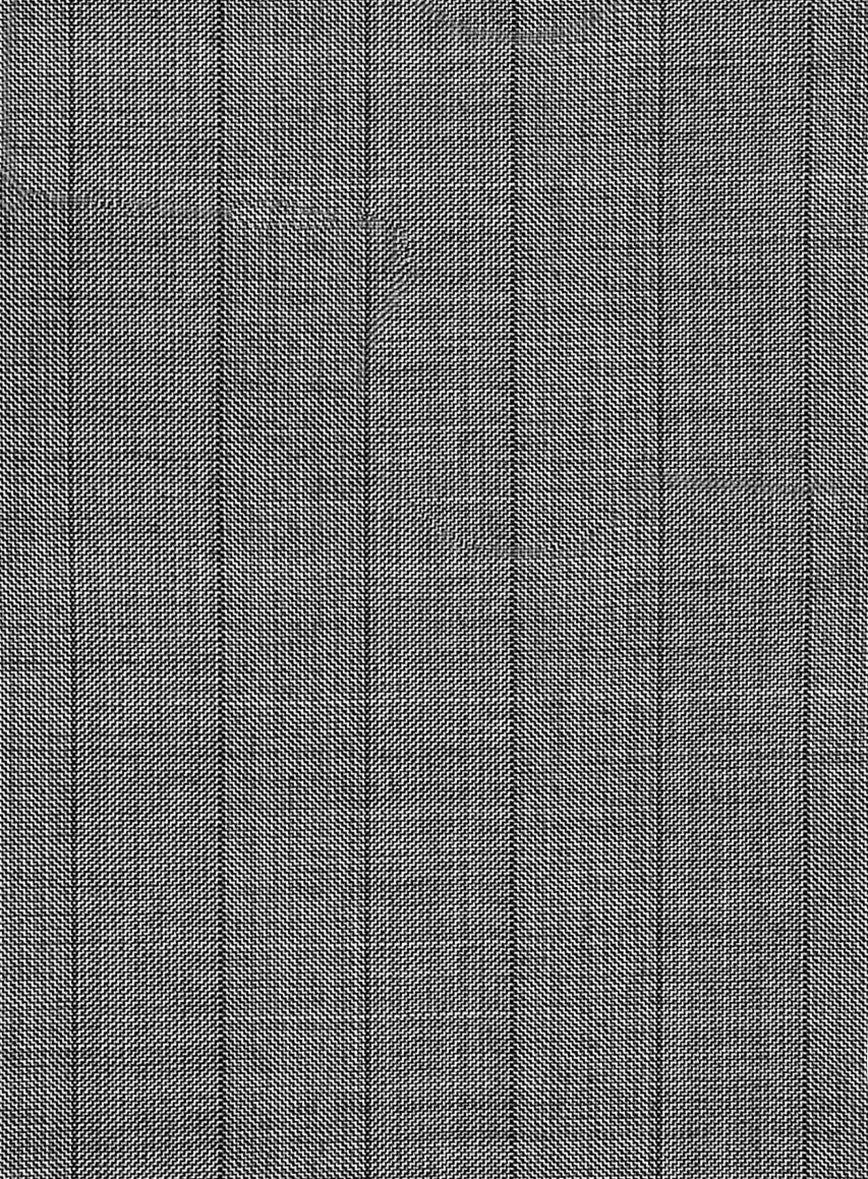 Italian Wool Slate Band Suit