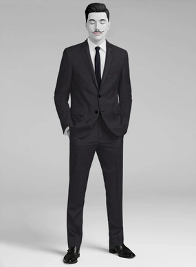 Italian Wool Trenier Suit