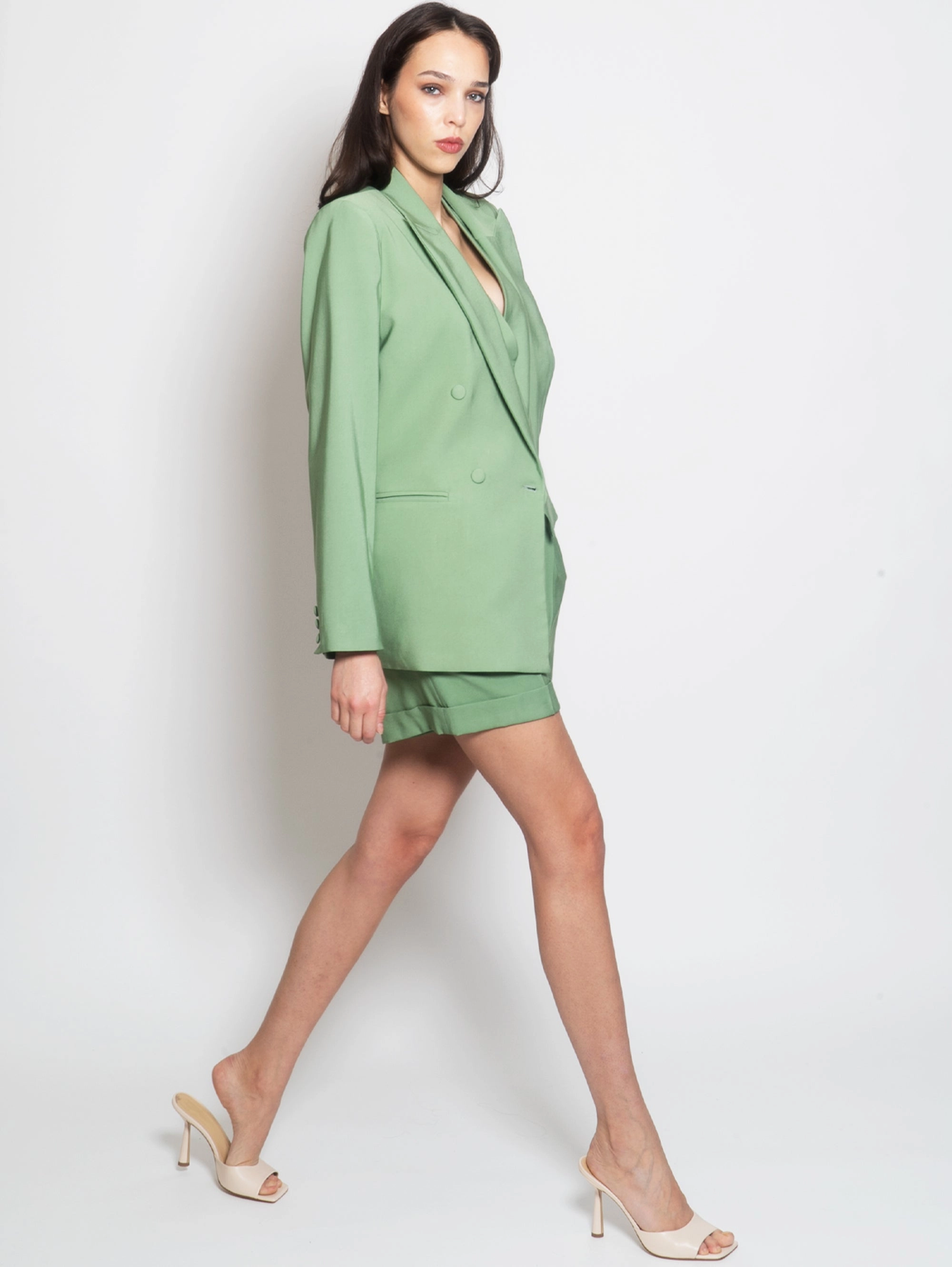 Lagoon Double-Breasted Blazer