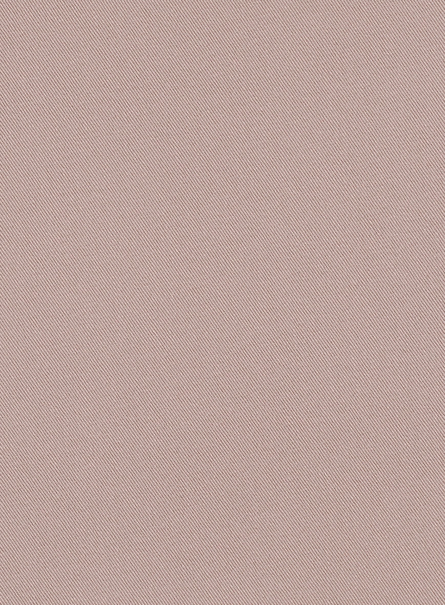 Light Mauve Stretch Chino Suit