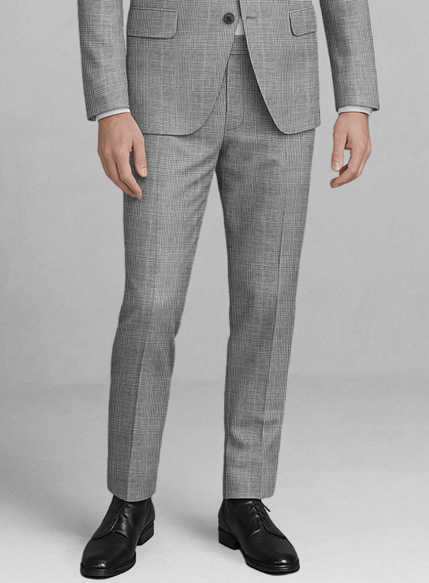 London Loom Avelio Prince of Wales Wool Suit