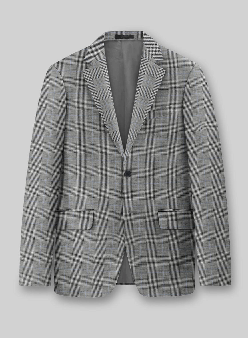 London Loom Avelio Prince of Wales Wool Suit