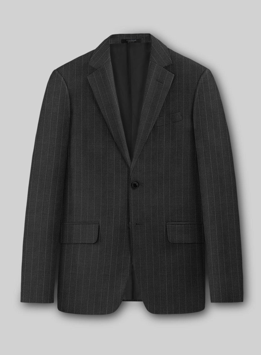 London Loom Caelro Stripe Wool Suit