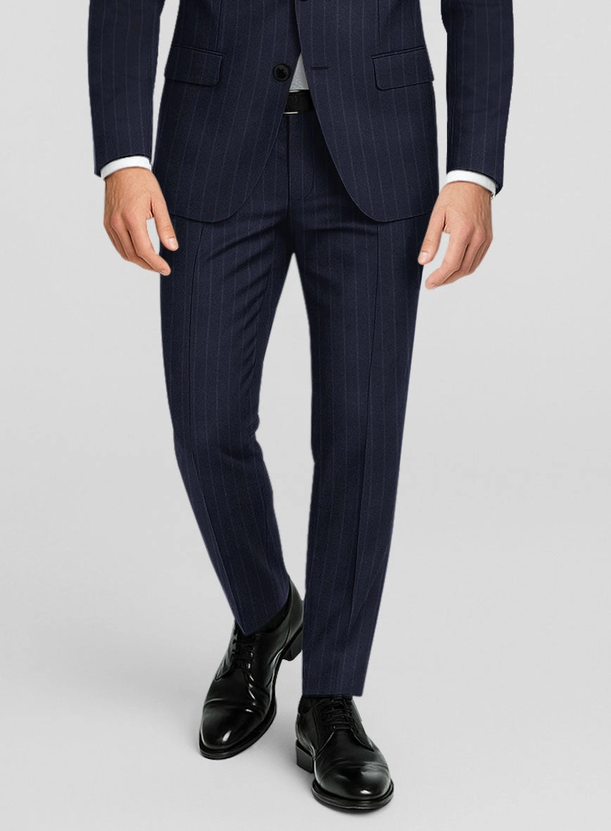 London Loom Marzino Stripe Wool Suit