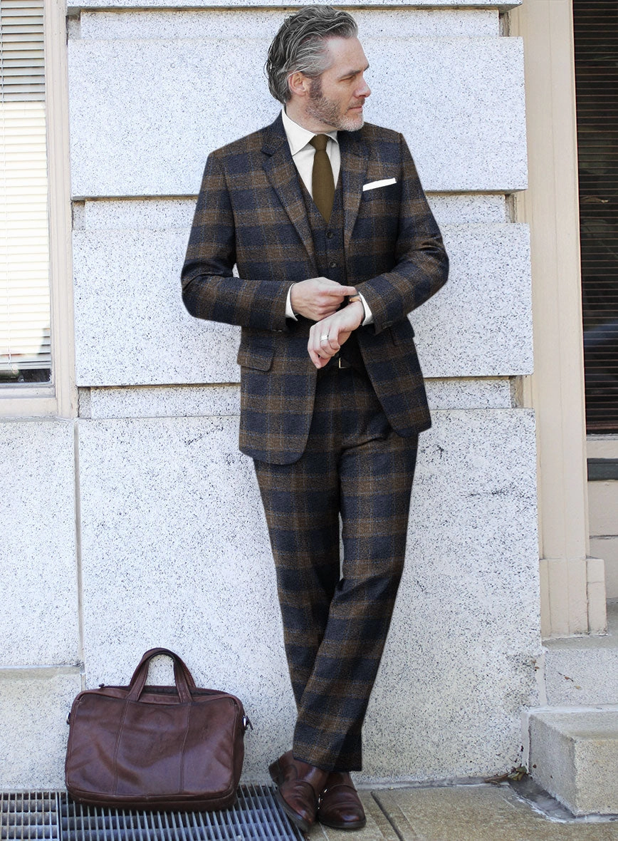 Loro Piana Buna Alpaca Wool Suit